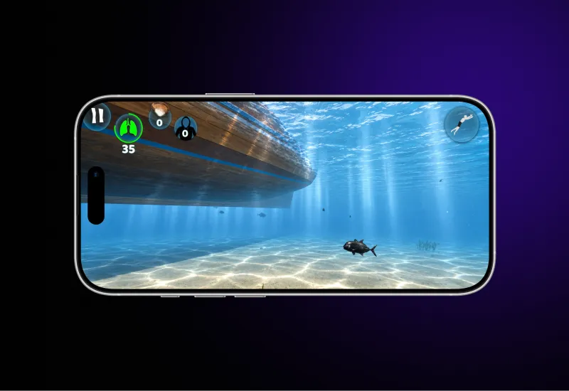 لعبة Sinyar Diving التراثية ثلاثية الأبعاد بتنفيذ يوريسكو